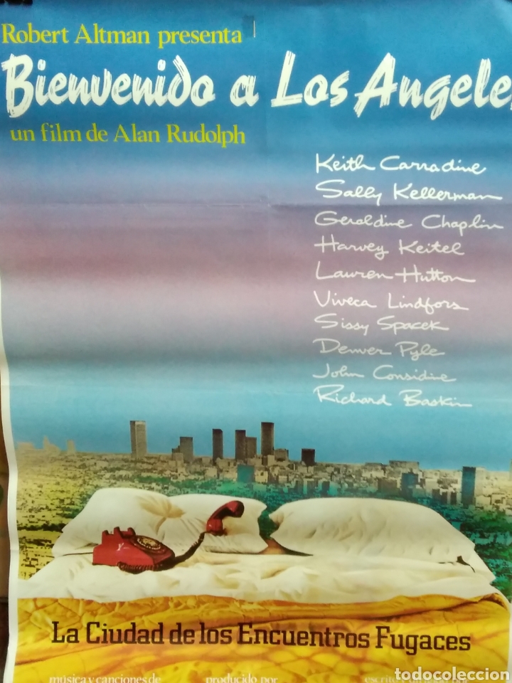 Cine: CARTEL DE CINE BIENVENIDO A LOS ANGELES