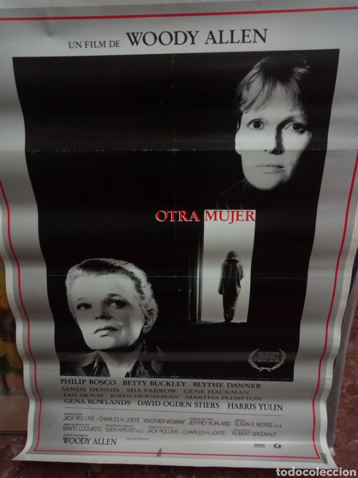 Cin&eacute;ma: Cartel de cine. OTRA MUJER