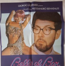 Cine: CARTEL DE CINE / BELLE AL BAR (JULIO-JULIA) / 1995 / 70X100
