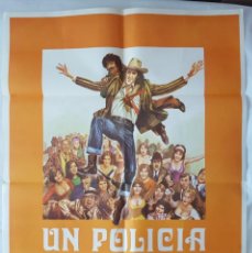 Cine: CARTEL DE CINE / UN POLICIA Y MEDIO / 1976 / 70X100
