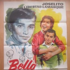 Cine: CARTEL CINE, BELLO RECUERDO, JOSELITO, LIBERTAD LAMARQUE, JANO, 1962, C1507