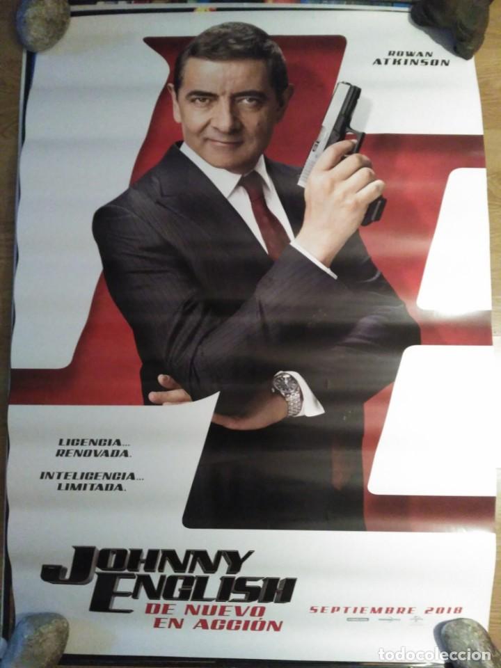 Cine: Johnny English, de nuevo en acci&oacute;n V2 - aprox 70x100 Cartel ORIGINAL cine (L64)