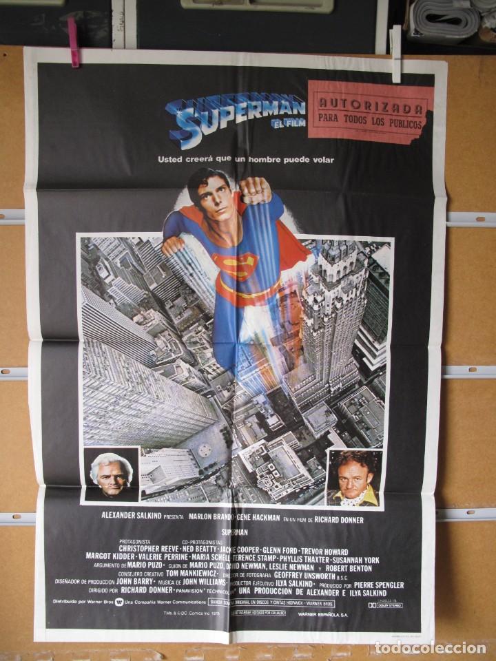 L1726 SUPERMAN (Cine - Posters y Carteles - Ciencia Ficción)