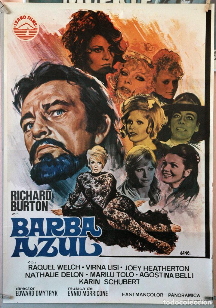 barba azul richard burton raquel welch virna Comprar Carteles y Posters de películas de drama