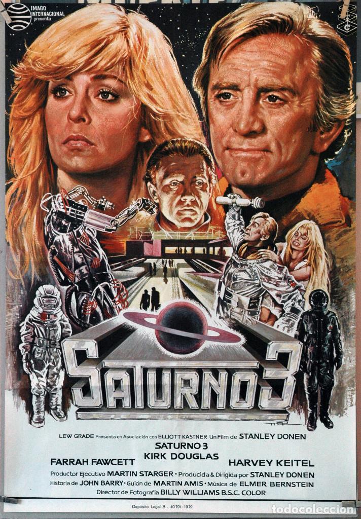 Saturno 3 Kirk Douglas Farrah Fawcett Harvey Kaufen Poster Und Plakate Von Science Fiction Filmen In Todocoleccion