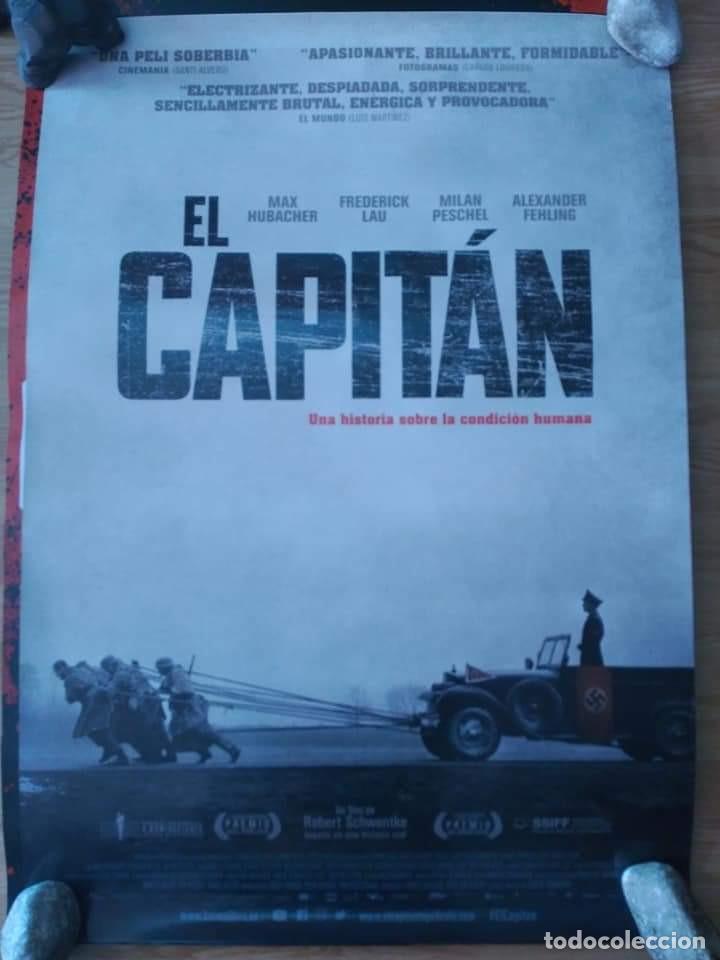 Cin&eacute;ma: El capit&aacute;n - aprox 70x100 Cartel ORIGINAL cine (L63)