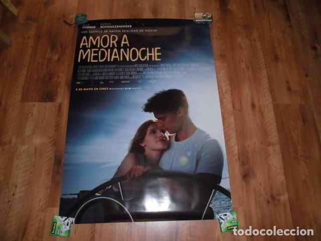 Cin&eacute;ma: POSTER O CARTEL DE CINE. AMOR A MEDIANOCHE. ORIGINAL. BUEN ESTADO.