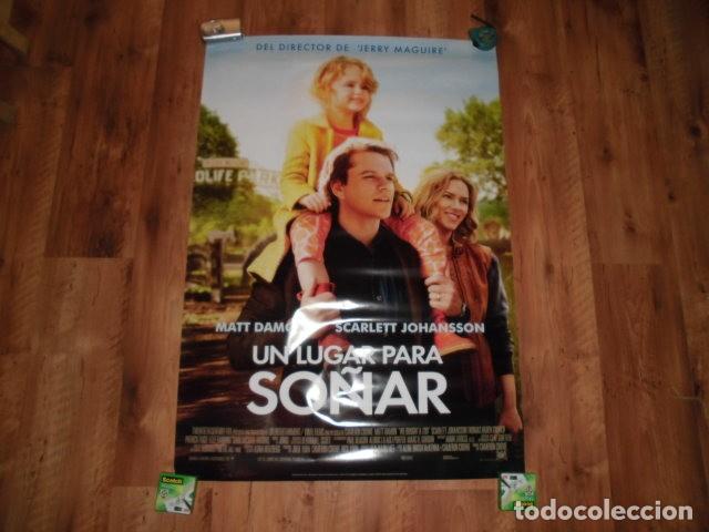 Cinema: POSTER O CARTEL DE CINE: UN LUGAR PARA SO&Ntilde;AR. ORIGINAL. BUEN ESTADO.