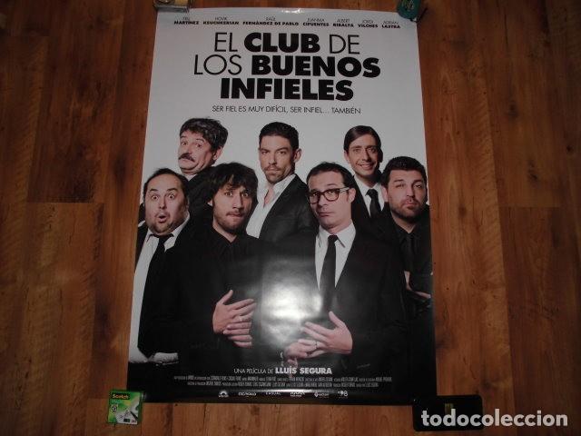 Kino: POSTER O CARTEL DE CINE: EL CLUB DE LOS BUENOS INFIELES. ORIGINAL. BUEN ESTADO.
