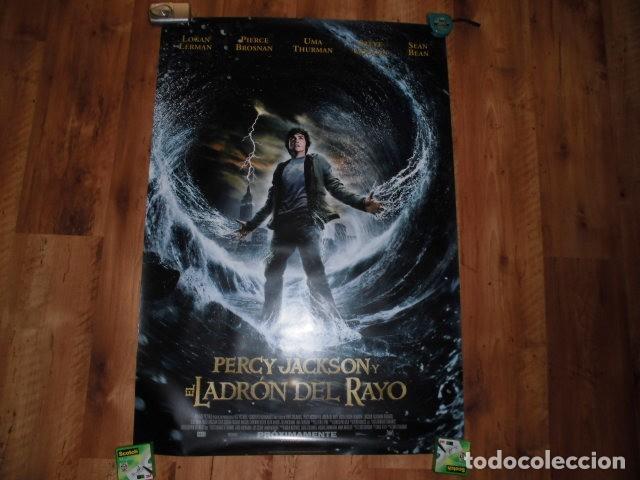 Cinema: POSTER O CARTEL DE CINE: PERCY JACKSON Y EL LADRON DEL RAYO. ORIGINAL. BUEN ESTADO.