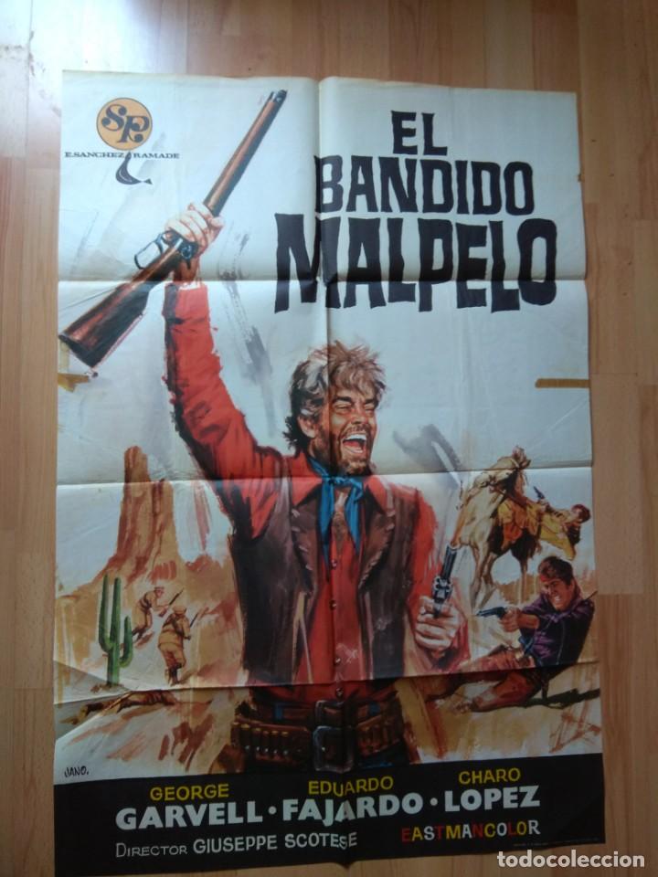 Cinema: P-A--POSTER DE LA PELICULA --  EL BANDIDO MALPELO