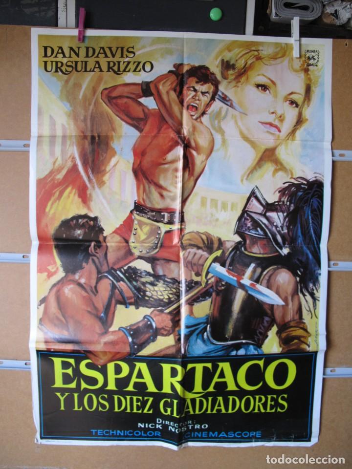 Cinema: L1837 ESPARTACO Y LOS DIEZ GLADIADORES