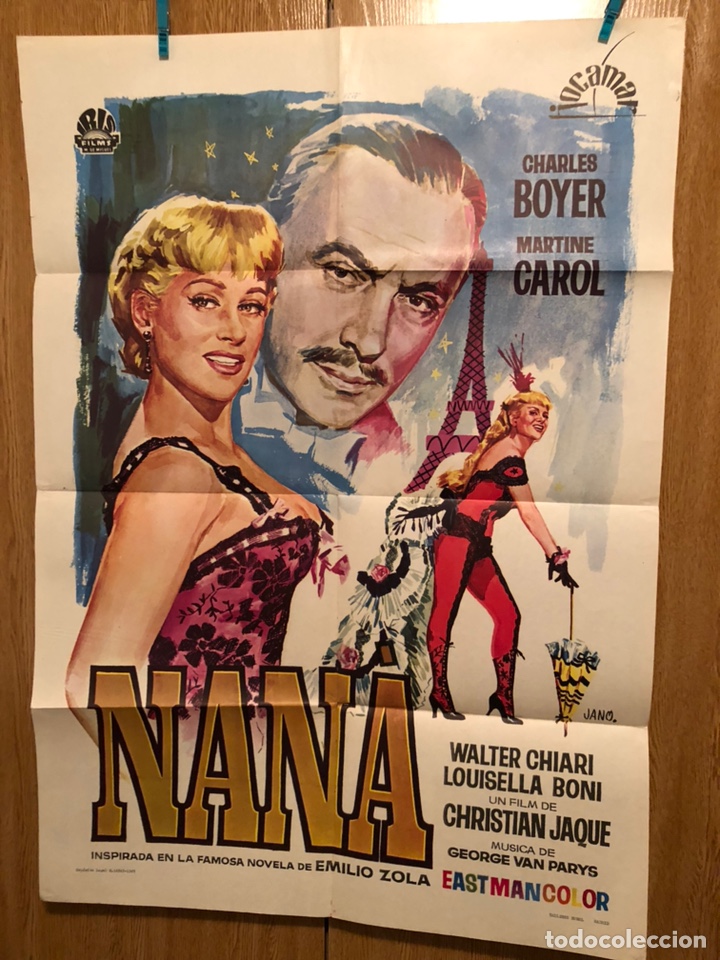 Cin&eacute;ma: Cartel o poster nana charles boyer Martine carol.jano