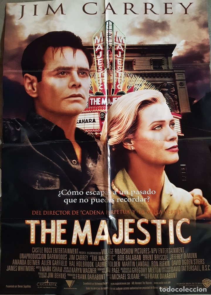 Kino: THE MAJESTIC - Original. DARABONT Frank (Director) 2002. Jim Carrey