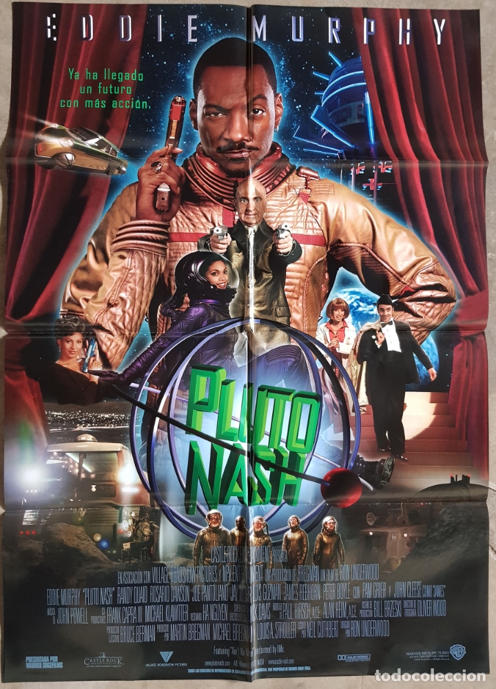 Kino: PLUTO NASH - Original. 70x100 cm. UNDERWOOD Ron (Director) Eddie Murphy, Randy Quaid, Rosario Dawsan