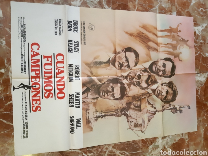 Cinema: Poster cartel de cine original CUANDO FUIMOS CAMPEONES
