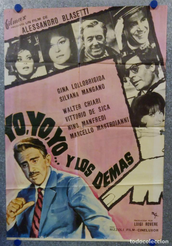 Kino: Yo, yo, yo..y los dem&aacute;s. W. Chiari, V. De Sica, G. Lollobrigida, S. Mangano, Nino Manfredi. A&Ntilde;O 1967