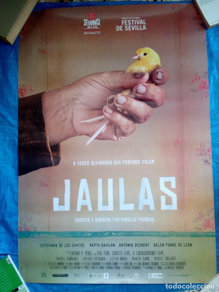 Cinema: Cartel Cine Jaulas - Nicolas Pacheco - 98x68