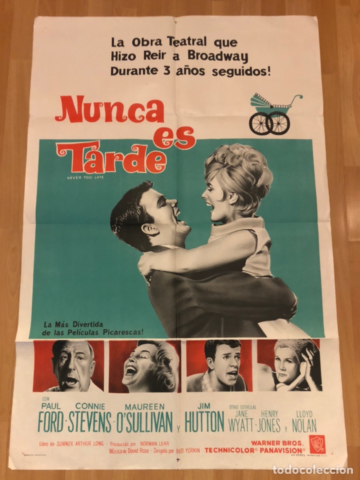 Kino: Cartel o poster argentino el beb&eacute; de la discordia.paul ford connie stevens maureen o,sullivan