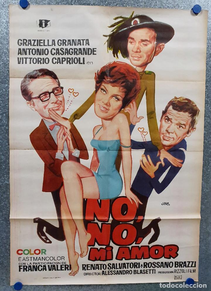 Kino: No, no... mi amor  Graziella Granata, Antonio Casagrande, Renato Salvatori A&Ntilde;O 1970. POSTER ORIGINAL