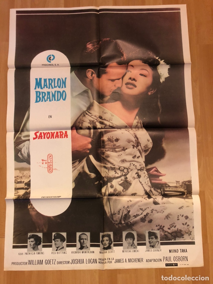 Cine: Carrel o poster sayonara marlon brando
