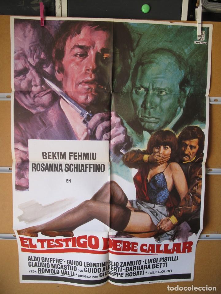 Cine: L1855 EL TESTIGO DEBE CALLAR - Foto 1