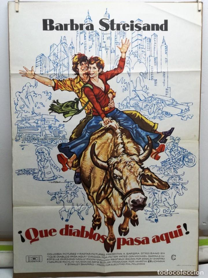 Kino: &iexcl; QUE DIABLOS PASA AQUI ! BARBARA STREISAND. A&Ntilde;O 1975.