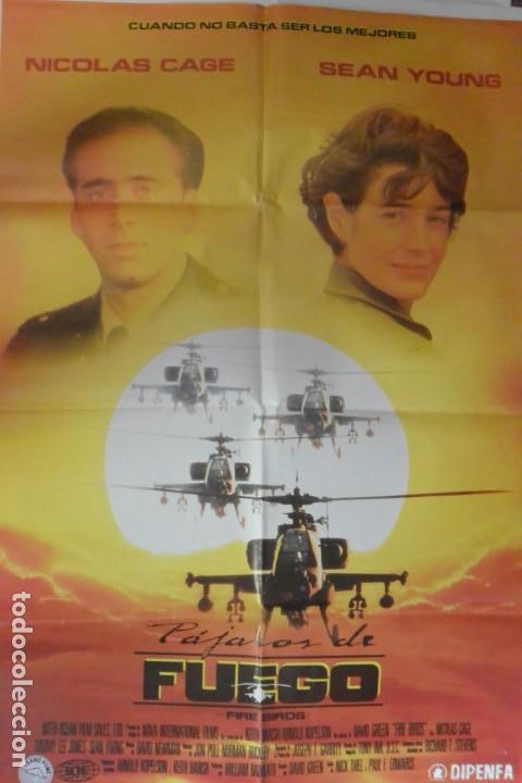 Cine: CARTEL POSTER CINE  PAJAROS DE FUEGO