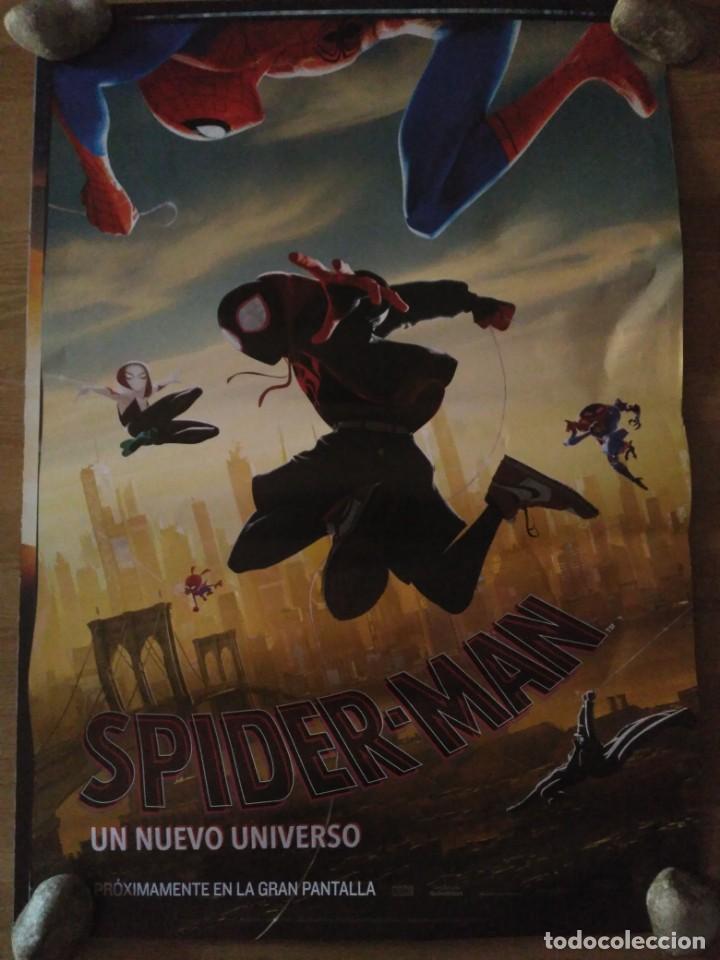 spiderman, un nuevo universo - aprox 70x100 car - Buy Posters of children's  movies on todocoleccion