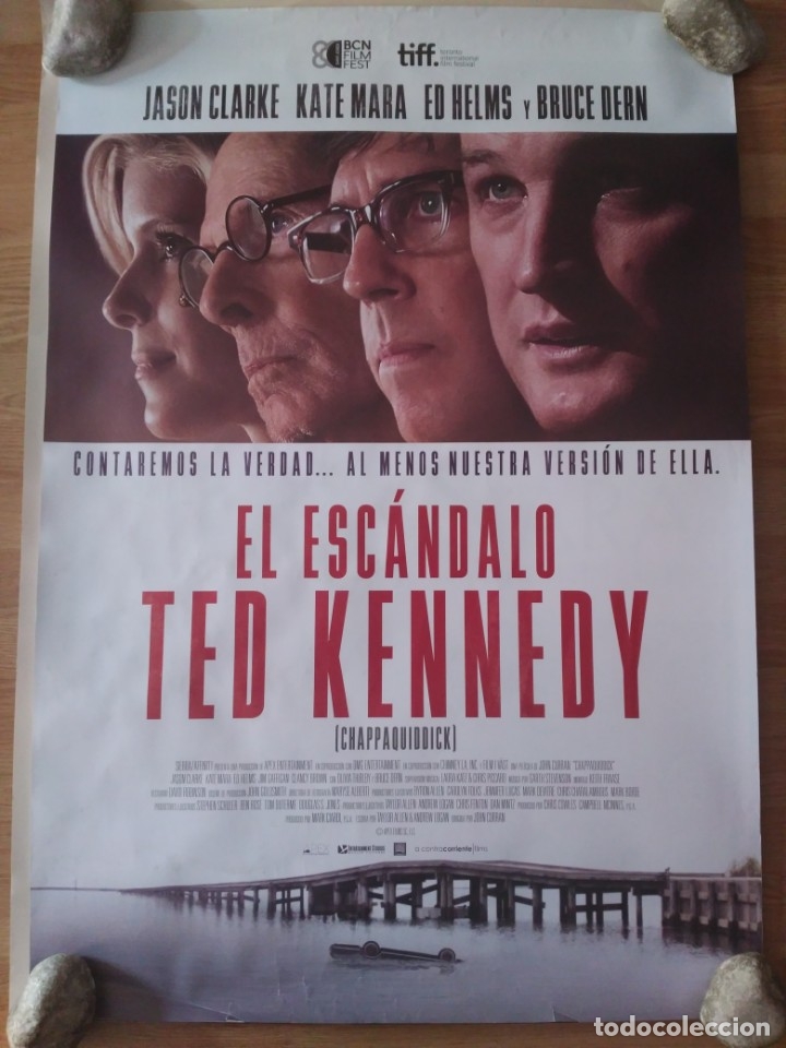 Cine: El esc&aacute;ndalo Ted Kennedy - aprox 70x100 Cartel ORIGINAL cine (L65)