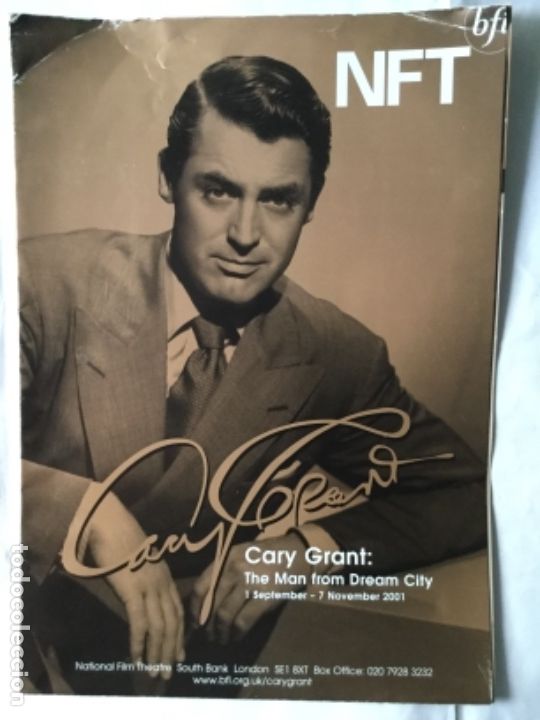 Kino: Cary grant - poster 59x42 cm.