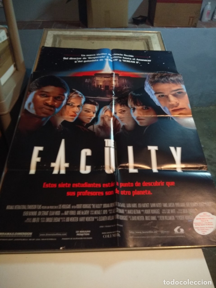 Cine: POSTER CINE :  THE FACULTY ( ROBERT RODRIGUEZ ) - Foto 1
