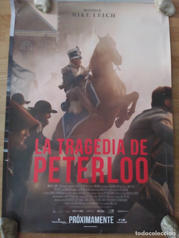 Cinema: La tragedia de Peterloo - aprox 70x100 Cartel ORIGINAL cine (L67)