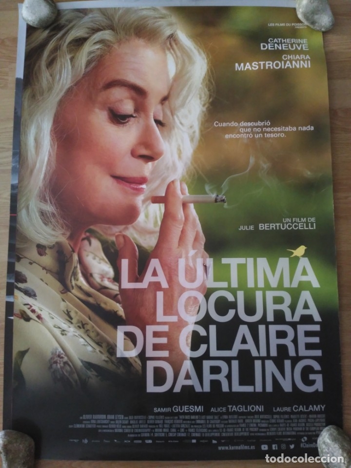 Cinema: La ultima locura de Claire Darling - aprox 70x100 Cartel ORIGINAL cine (L67)