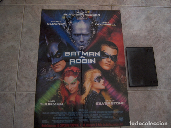 Cine: POSTER DOBLE DE BATMAN & ROBIN Y SPEED 2 - Foto 1