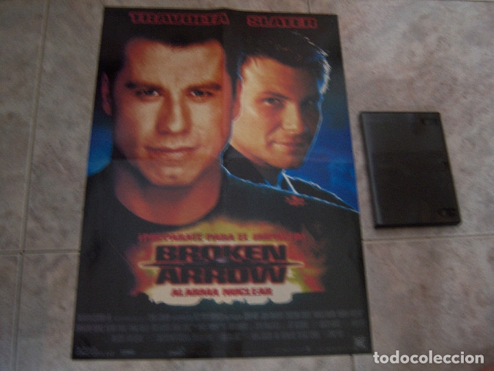 Cine: POSTER DOBLE BROKEN ARROW Y JOHN TRAVOLTA - Foto 1