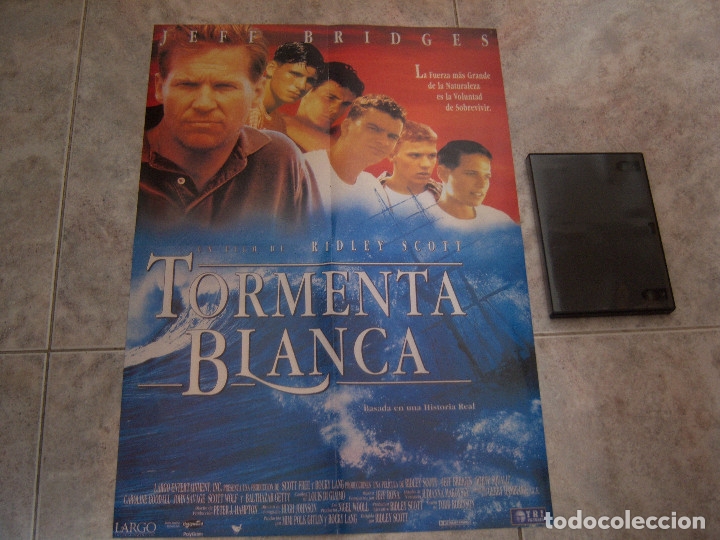 Cine: POSTER DOBLE DE TORMENTA BLANCA Y STRITEASE - Foto 1
