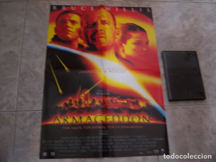Cine: POSTER DOBLE DE GODZILLA Y ARMAGEDDON - Foto 2
