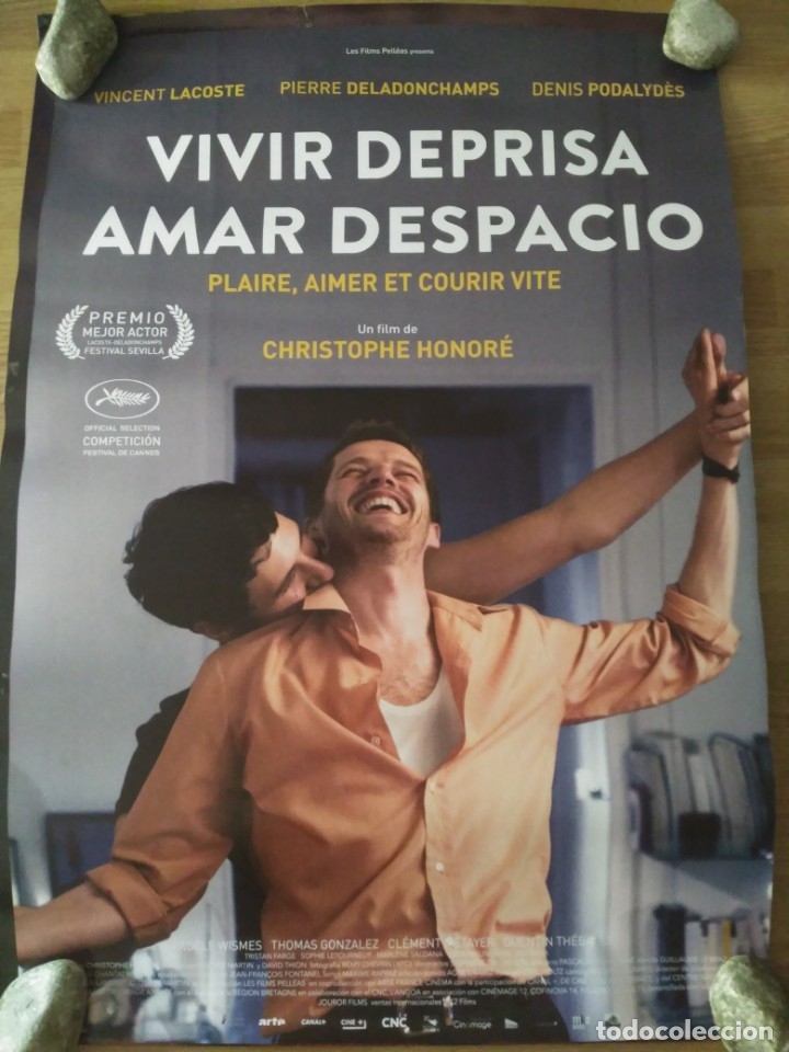 Cinema: Vivir deprisa amar despacio - aprox 70x100 Cartel ORIGINAL cine (L68)