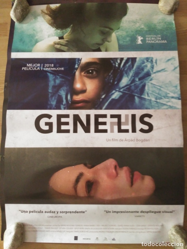 Cinema: Genesis - aprox 70x100 Cartel ORIGINAL cine (L68 y 99)