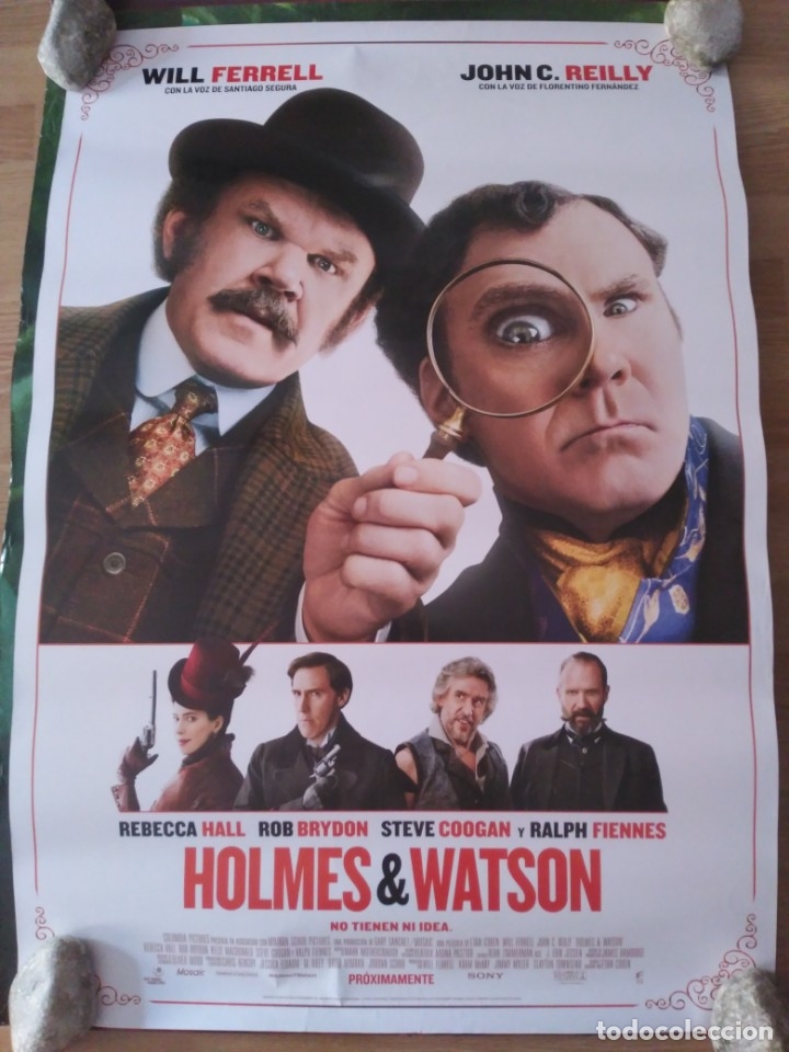 Kino: Holmes & Watson - aprox 70x100 Cartel ORIGINAL cine (L68)
