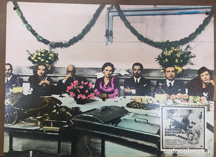 Kino: CARTEL PUBLICITARIO FOTOGRAMA DE LA PELICULA -POR LAS ANTIGUAS ESCALERAS-. CARTELCI-014