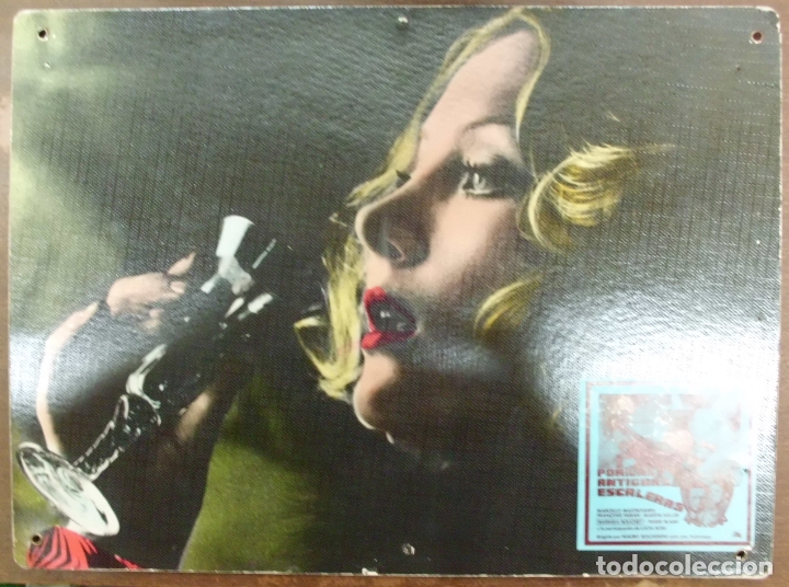 Kino: CARTEL PUBLICITARIO DE CINE FOTOGRAMA DE LA PELICULA -POR LAS ANTIGUAS ESCALERAS-  CARTELCI-021