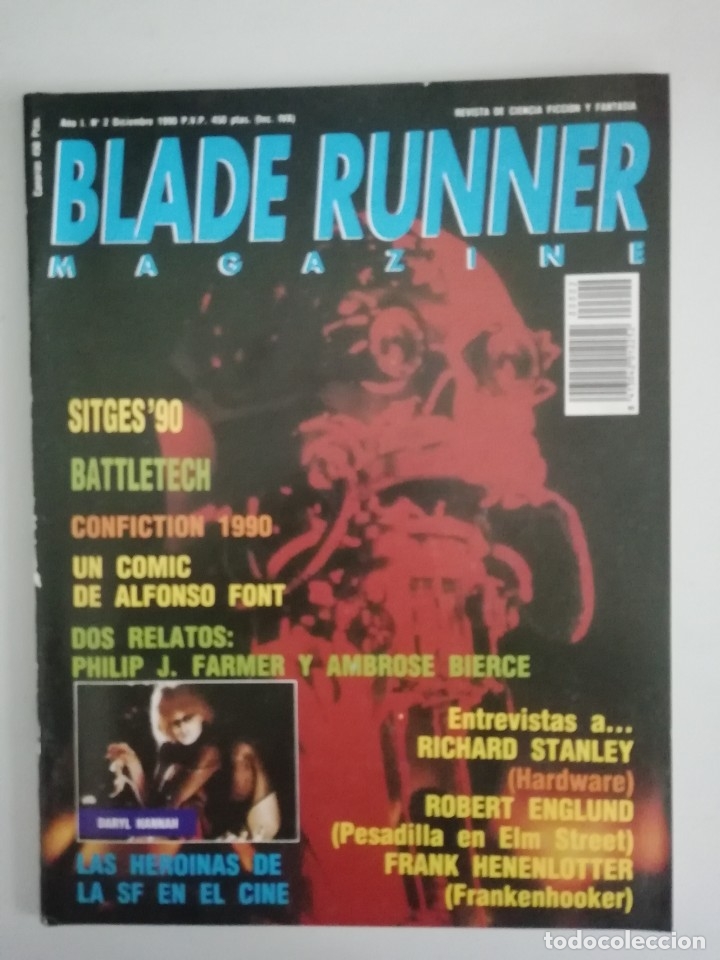 Cine: BLADE RUNNER MAGAZINE A&Ntilde;O 1 NUM.2 - Foto 1