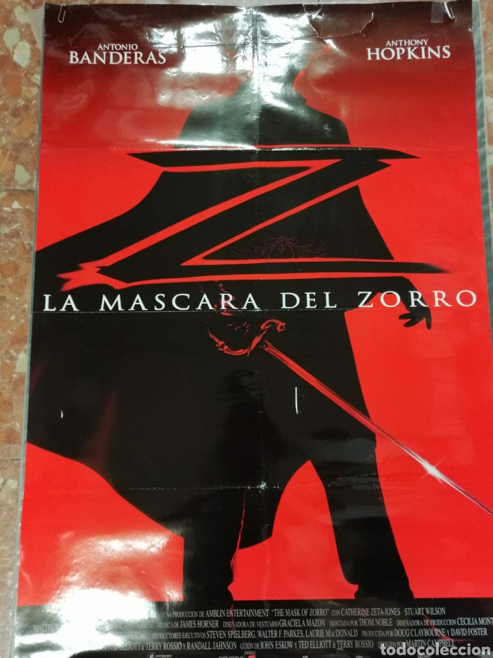 Cinema: Cartel la mascara de el zorro