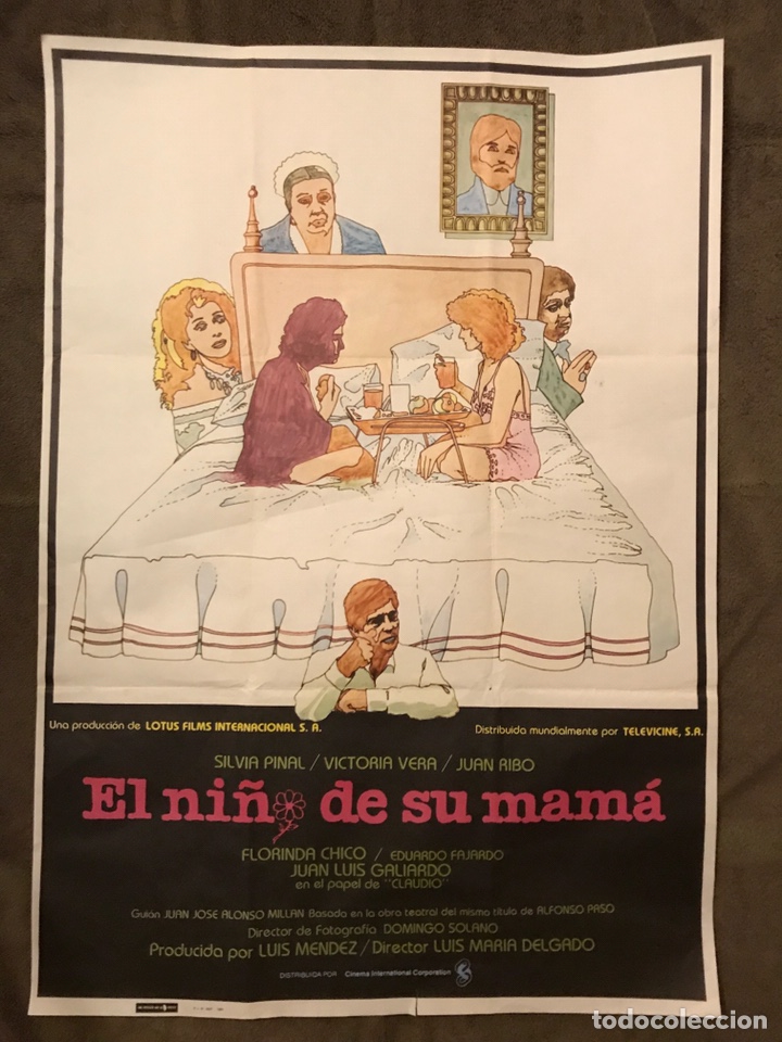 Cin&eacute;ma: CARTELES CINE. El ni&ntilde;o de su mam&aacute;, con Florinda Chico, Juan Luis Gallardo (h.1980?)