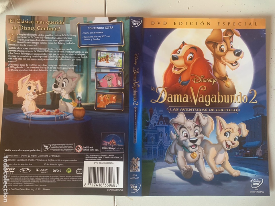 Cine: Car&aacute;tula la dama y el vagabundo 2 - Foto 1