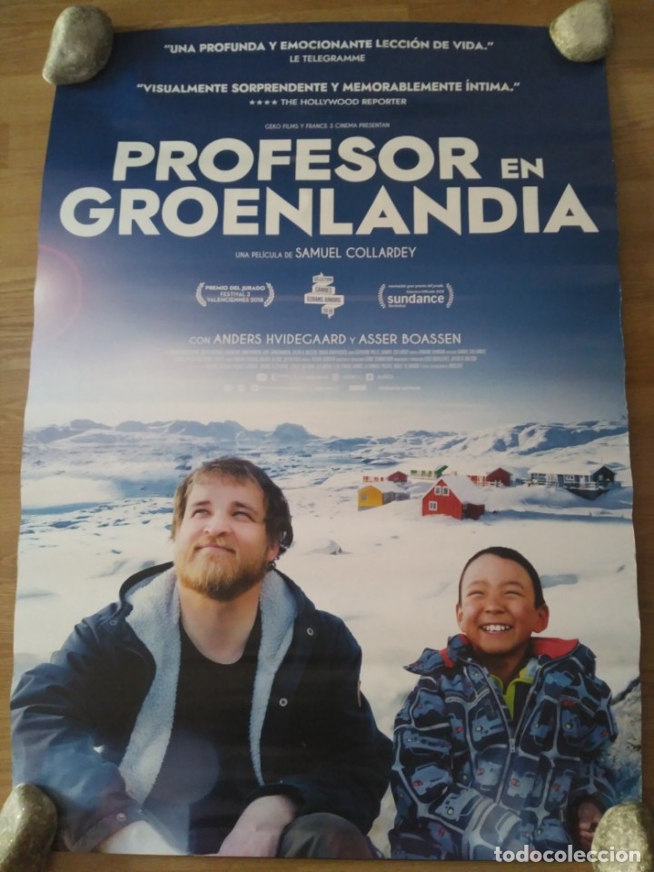 Cin&eacute;ma: Un profesor en Groelandia - APROX 70X100 CARTEL ORIGINAL CINE (L69)