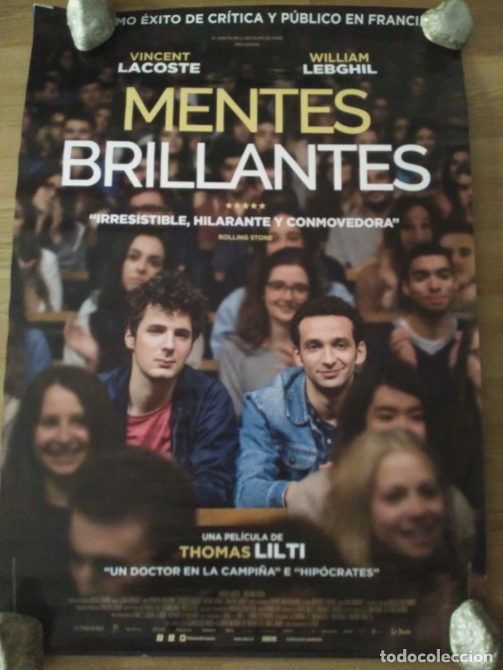 Cin&eacute;ma: Mentes brillantes - APROX 70X100 CARTEL ORIGINAL CINE (L69)