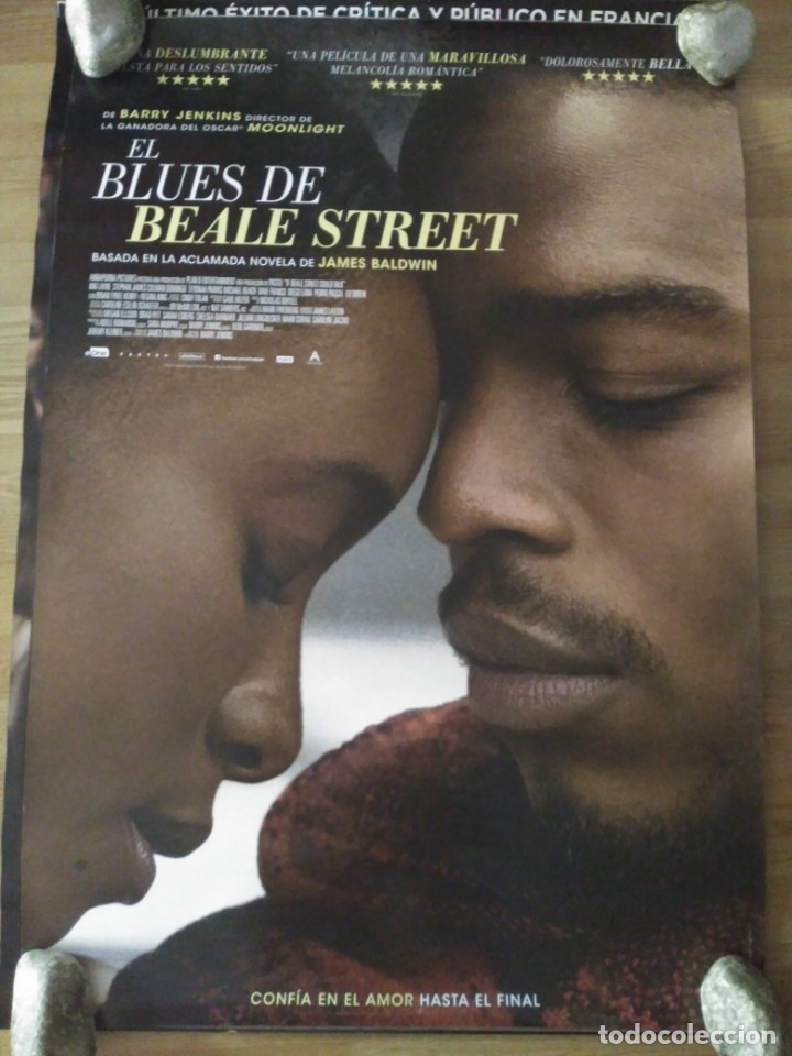 Cin&eacute;ma: El blues de Beale Street- APROX 70X100 CARTEL ORIGINAL CINE (L69)